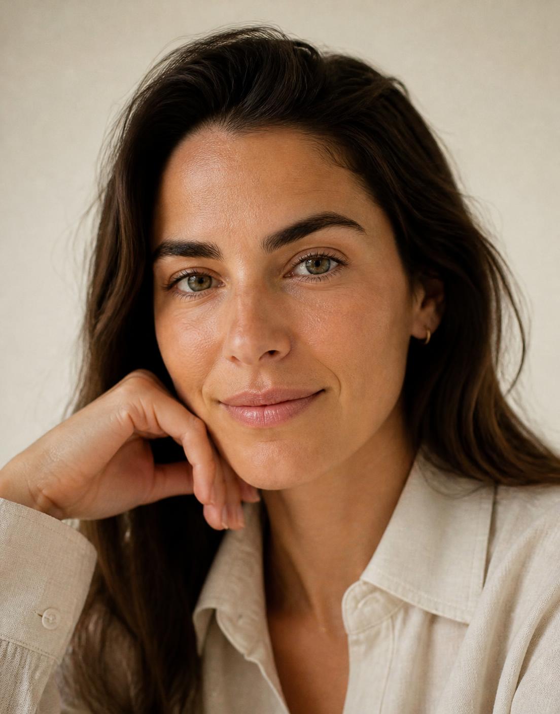Portrait of Elena Marchetti, a patient at Oakridge